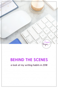 Behind the Scenes in 2018