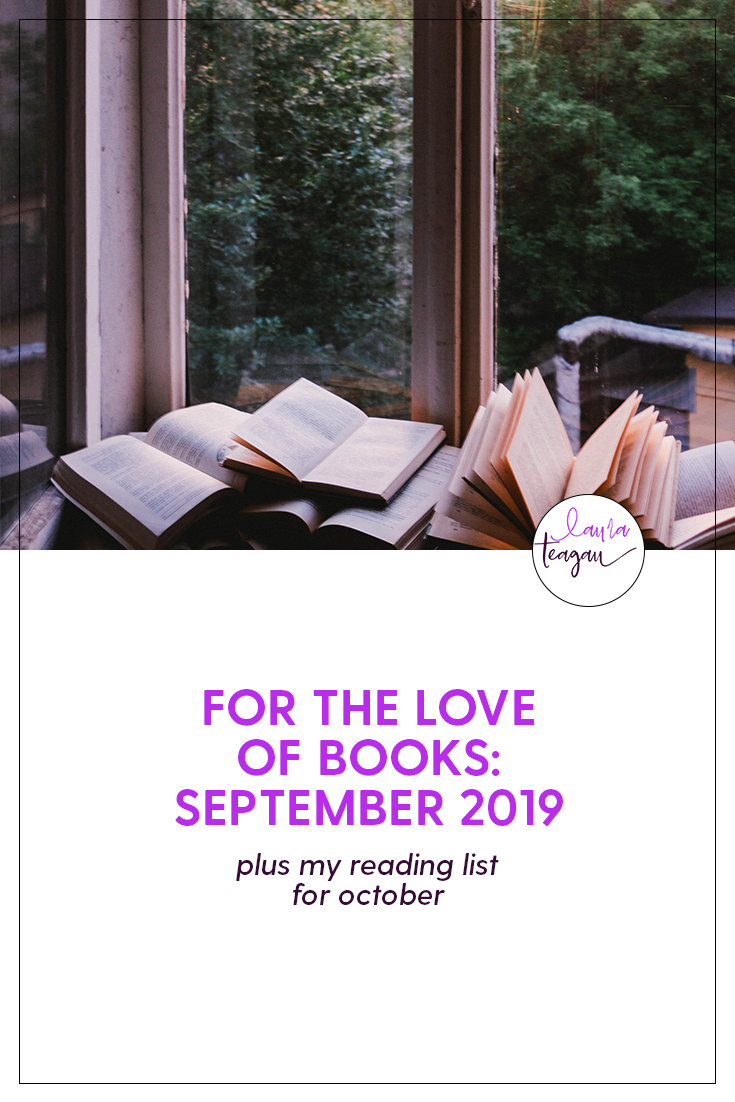 For the Love of Books: September 2019