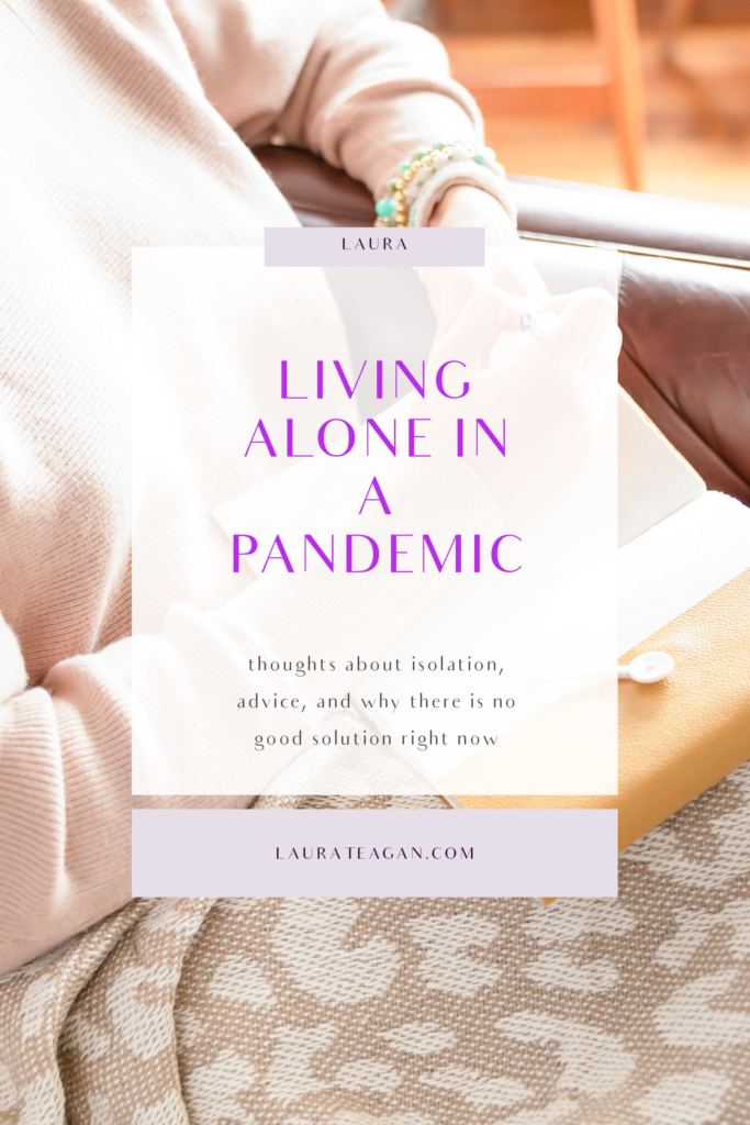 Living Alone in a Pandemic